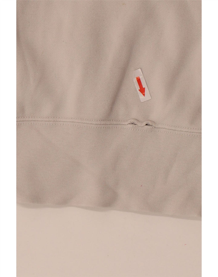 Nike Pull à capuche graphique pour homme Petit coton blanc