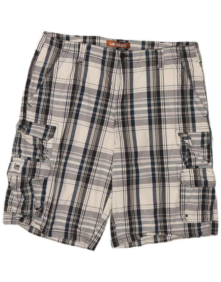 Lee Short Cargo Homme W40 XL Coton Chevron Multicolore