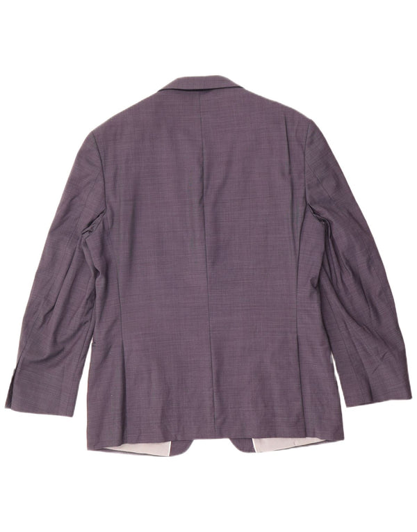 MARKS & SPENCER Veste blazer à 2 boutons pour homme UK 40 Bleu marine moyen