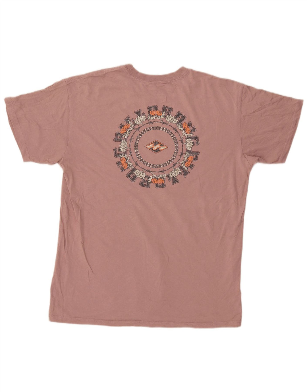 BILLABONG T-Shirt Graphique Homme XL Rose Floral