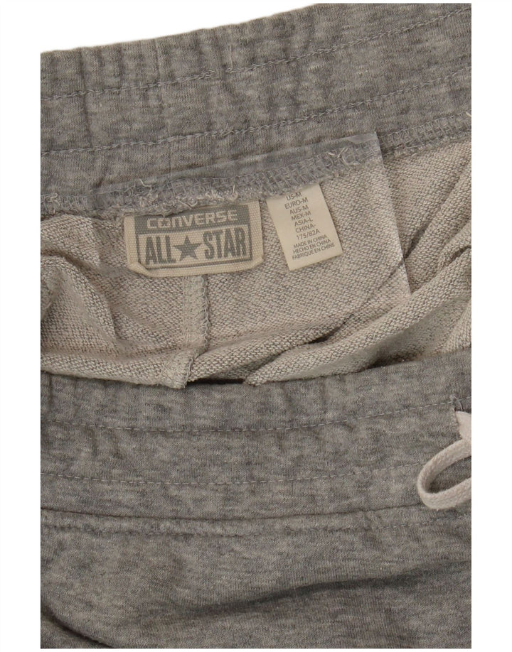 CONVERSE Short de Sport Homme Bleu Moyen Coton