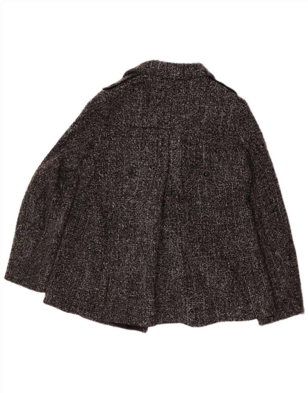 Roccobarocco Caban Femme IT 48 XL Gris Moucheté Polyester