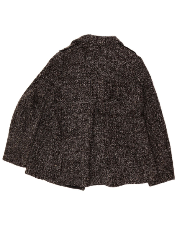Roccobarocco Caban Femme IT 48 XL Gris Moucheté Polyester