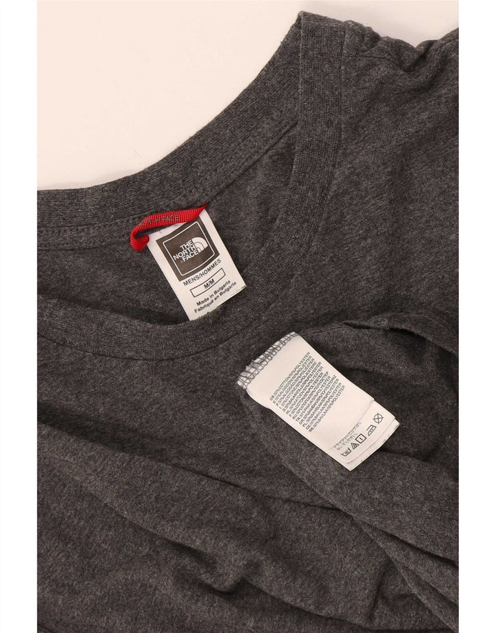 The North Face T-Shirt Homme Gris Moyen Moucheté Coton