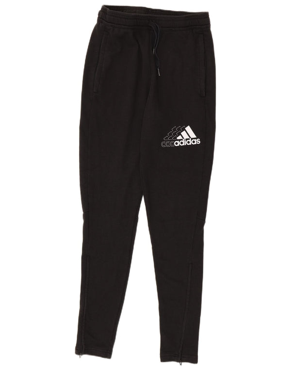 ADIDAS Pantalon de survêtement pour hommes Petit coton noir