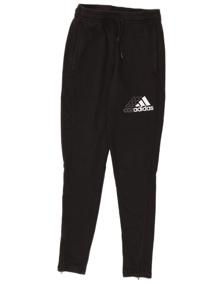 ADIDAS Pantalon de survêtement pour hommes Petit coton noir