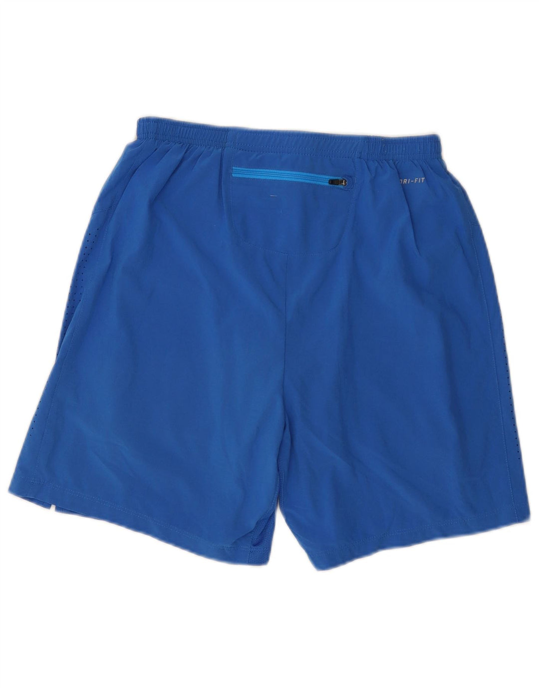 Nike Short de Sport Dri Fit Homme Bleu Moyen