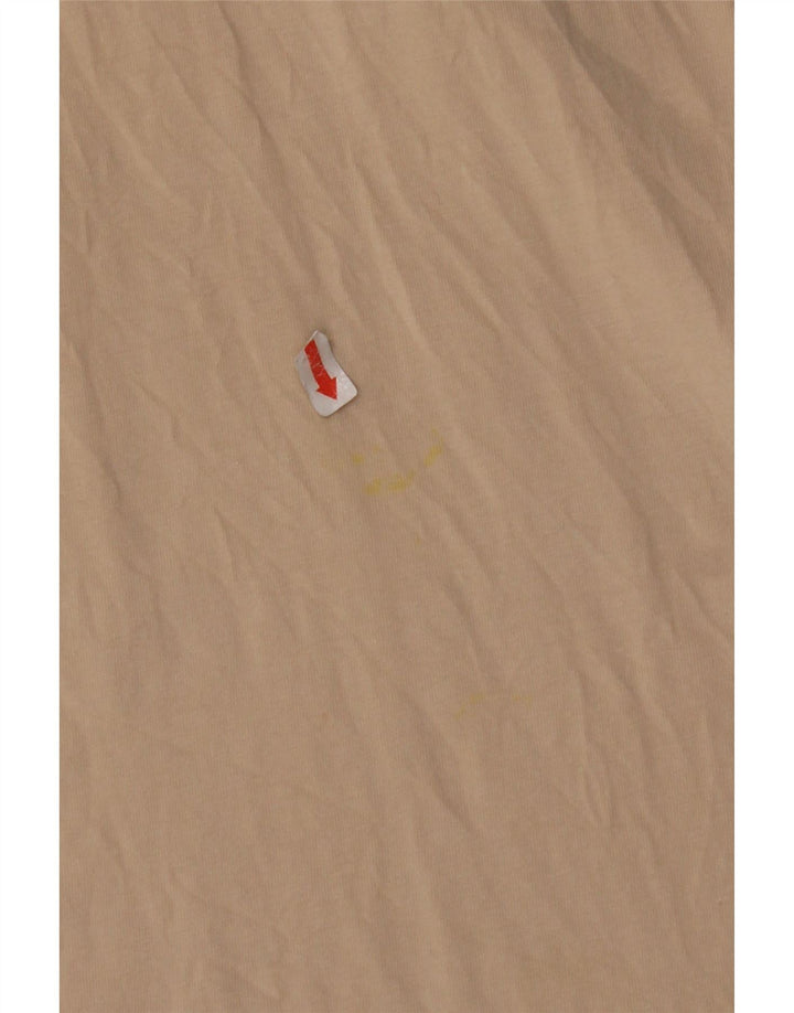 JACK & JONES T-Shirt Graphique Homme XL Beige Coton