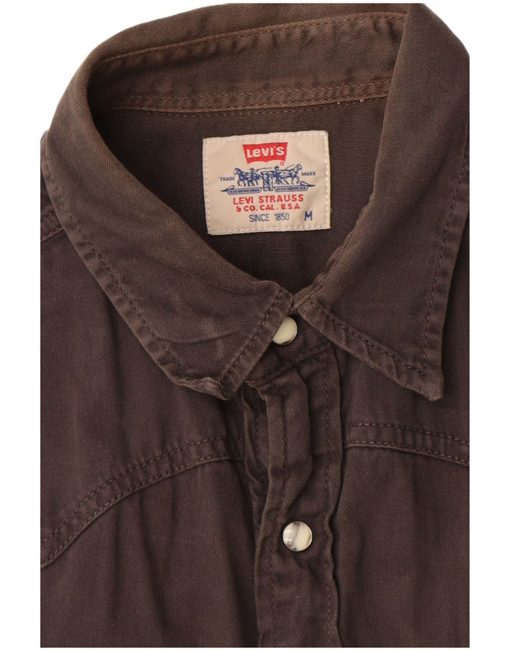 Levi's Chemise Homme Gris Moyen Coton