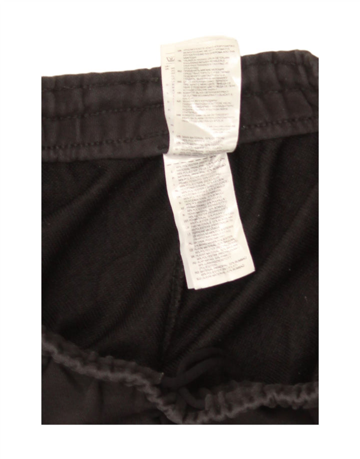 Adidas Pantalon de survêtement graphique pour homme en coton noir moyen