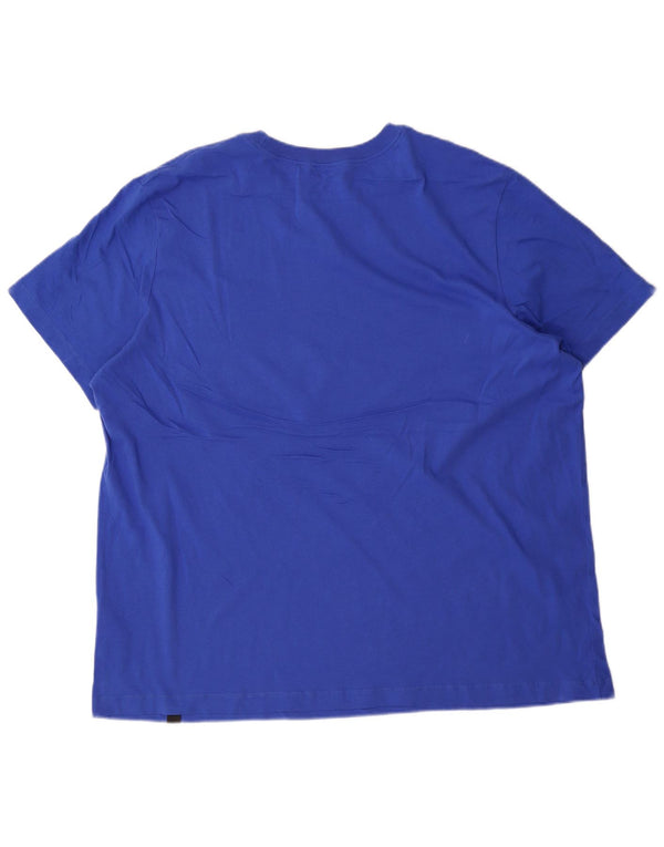 Nike T-shirt graphique pour homme en coton bleu 2XL