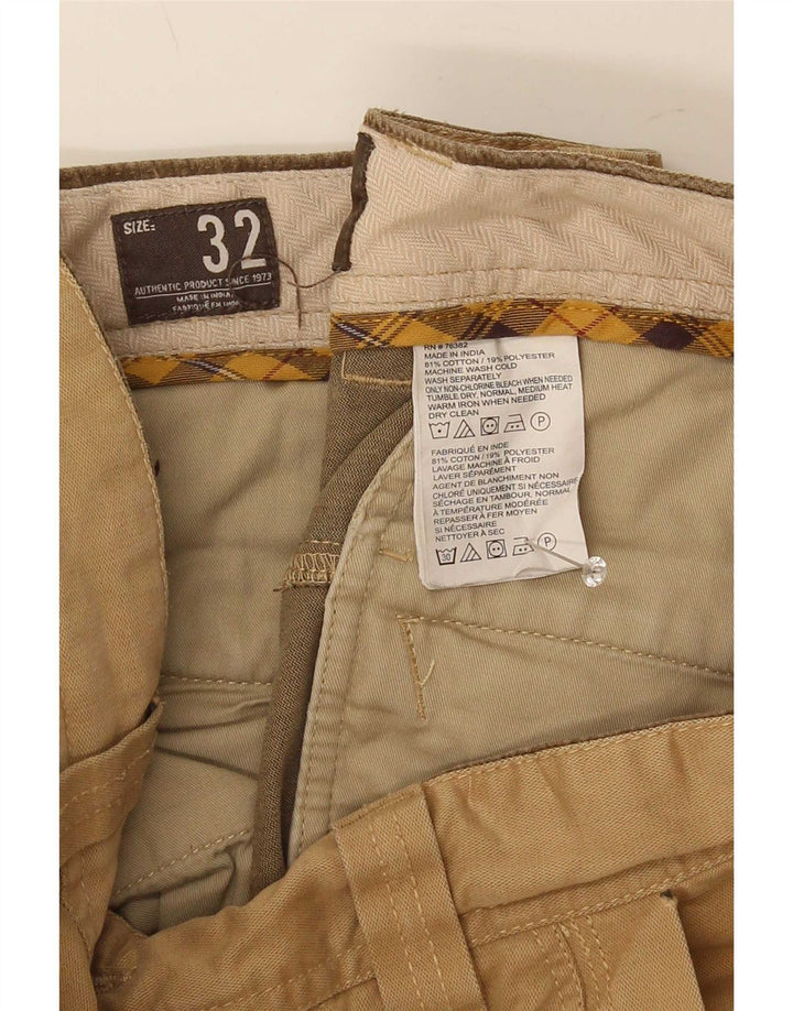 Timberland Pantalon Cargo Homme W32 L33 Kaki Coton