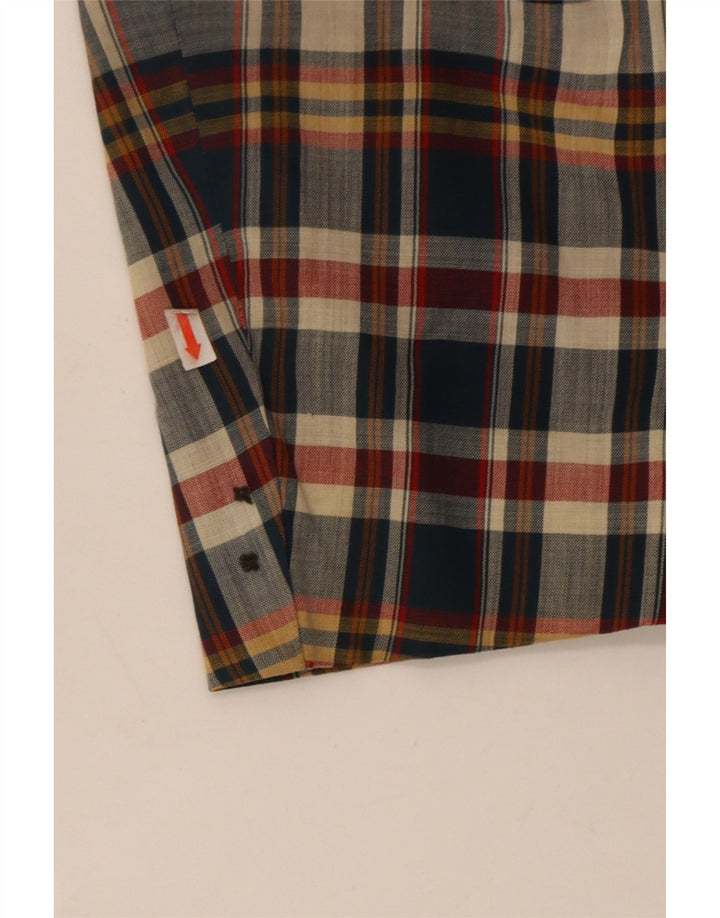 Baxter Veste blazer à 3 boutons pour homme UK 38 à carreaux multicolores moyens