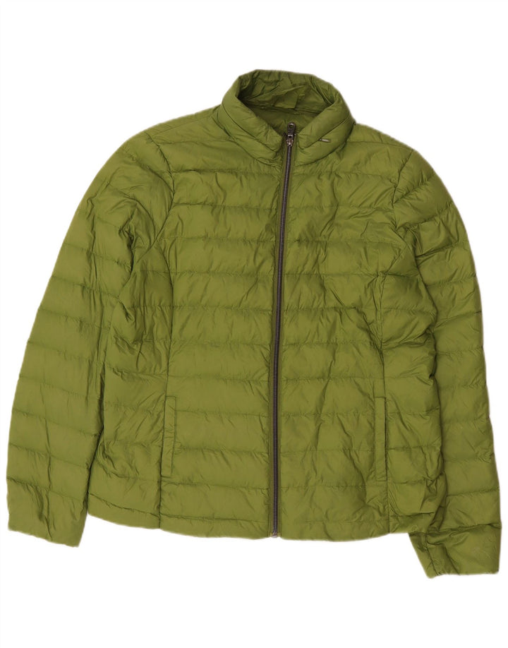 Marks & Spencer Veste matelassée pour femme UK 16 Large Vert Polyamide