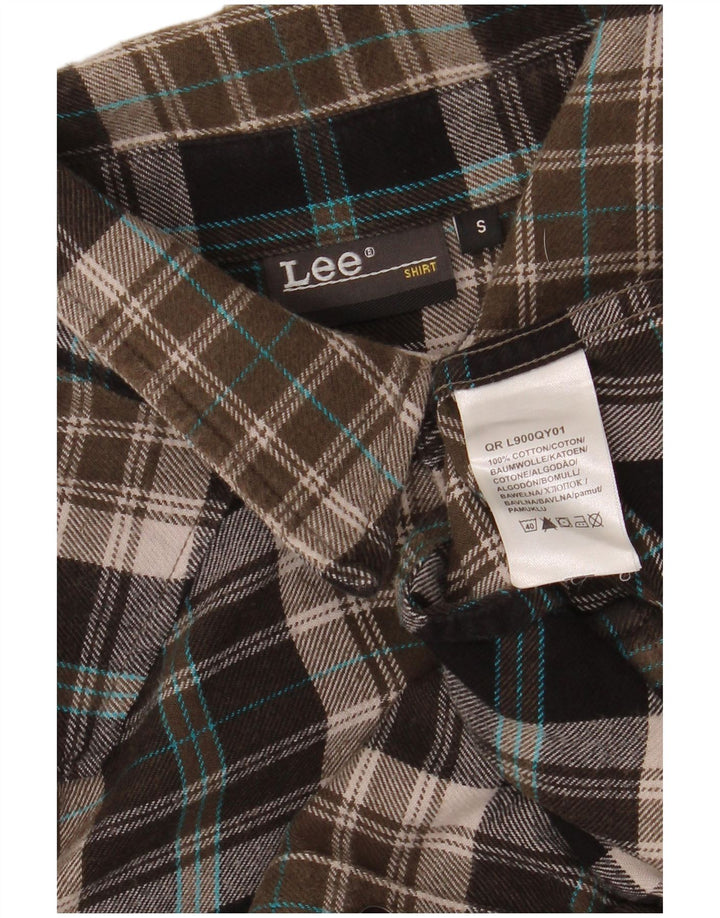 LEE Chemise Flanelle Homme Petit Carreau Multicolore Coton