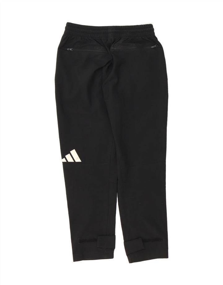 ADIDAS Mens Tracksuit Trousers XS Black Polyester Vintage Adidas and Second-Hand Adidas from Messina Hembry 