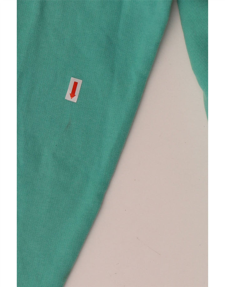 Superdry Pull à capuche pour femme UK 12 en coton turquoise moyen