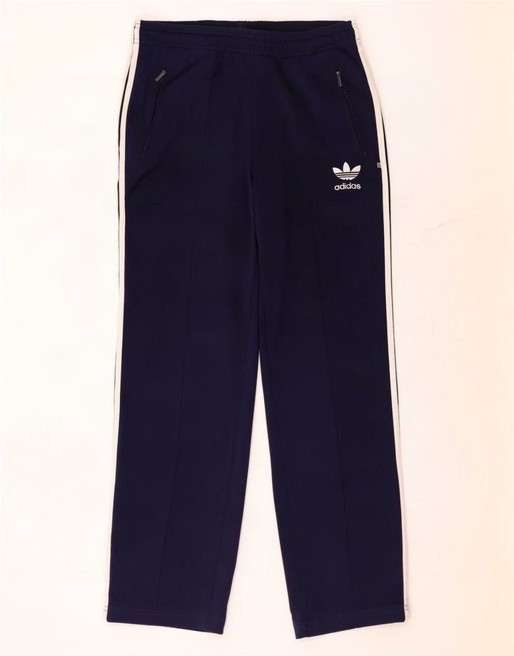 Adidas Pantalon de survêtement pour homme UK 36/38 Small Bleu marine Polyester