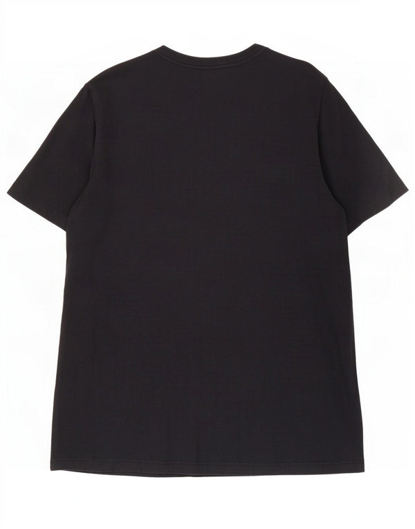 Adidas T-shirt graphique coupe régulière pour hommes, grand noir