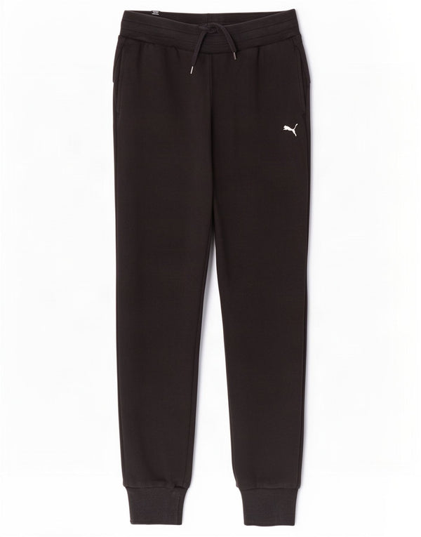 Puma Pantalon de survêtement pour femme Joggers UK 6 XS Noir Coton