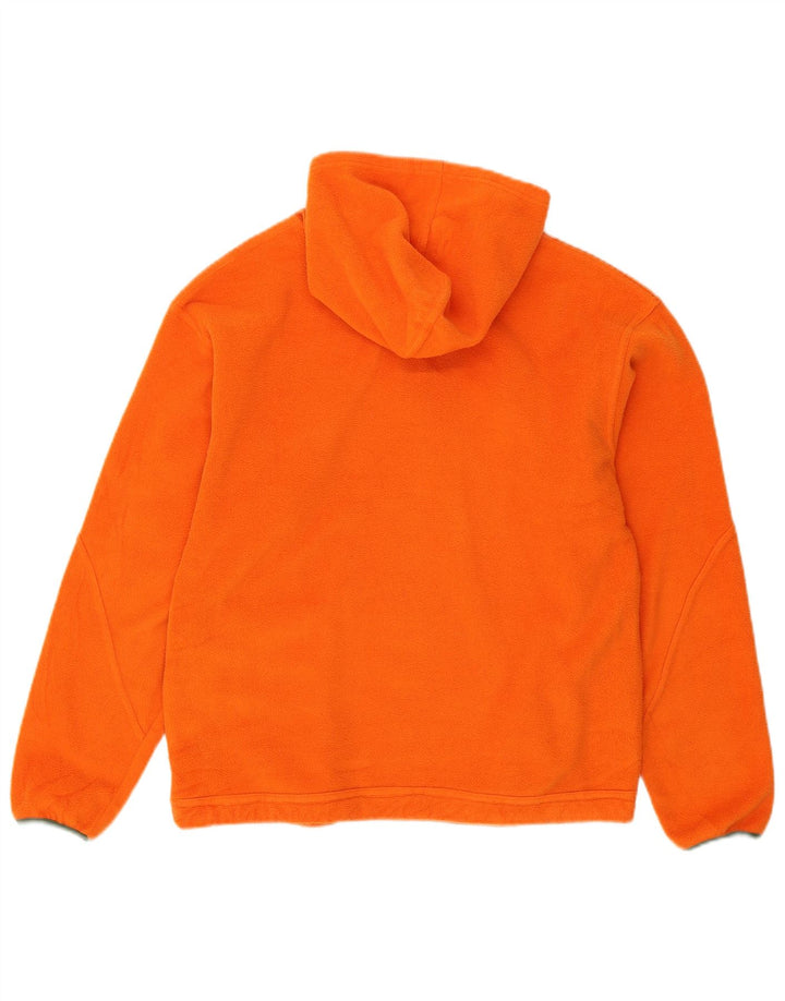 SALEWA Pull polaire à capuche et col zippé pour garçon 12-13 ans XL Orange Polyester