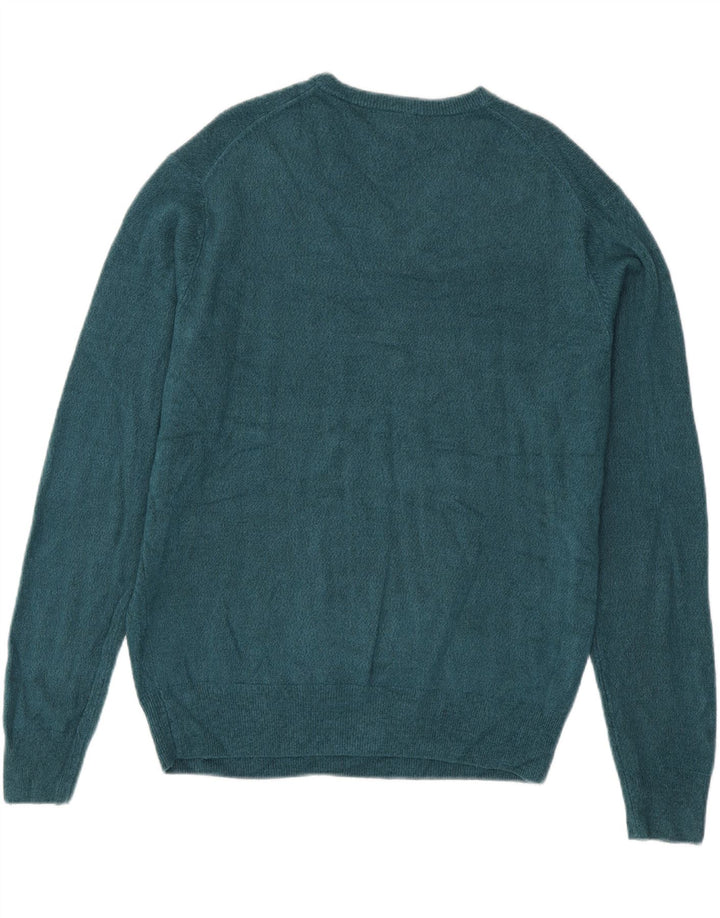 Dockers Pull col V pour homme en acrylique bleu Taille L