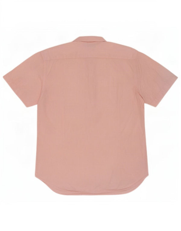 Ted Baker Chemise classique à manches courtes pour homme XL en coton floral rose