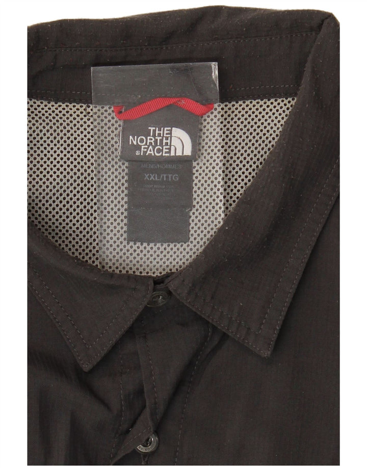 The North Face Chemise à manches courtes pour homme 2XL Gris Nylon