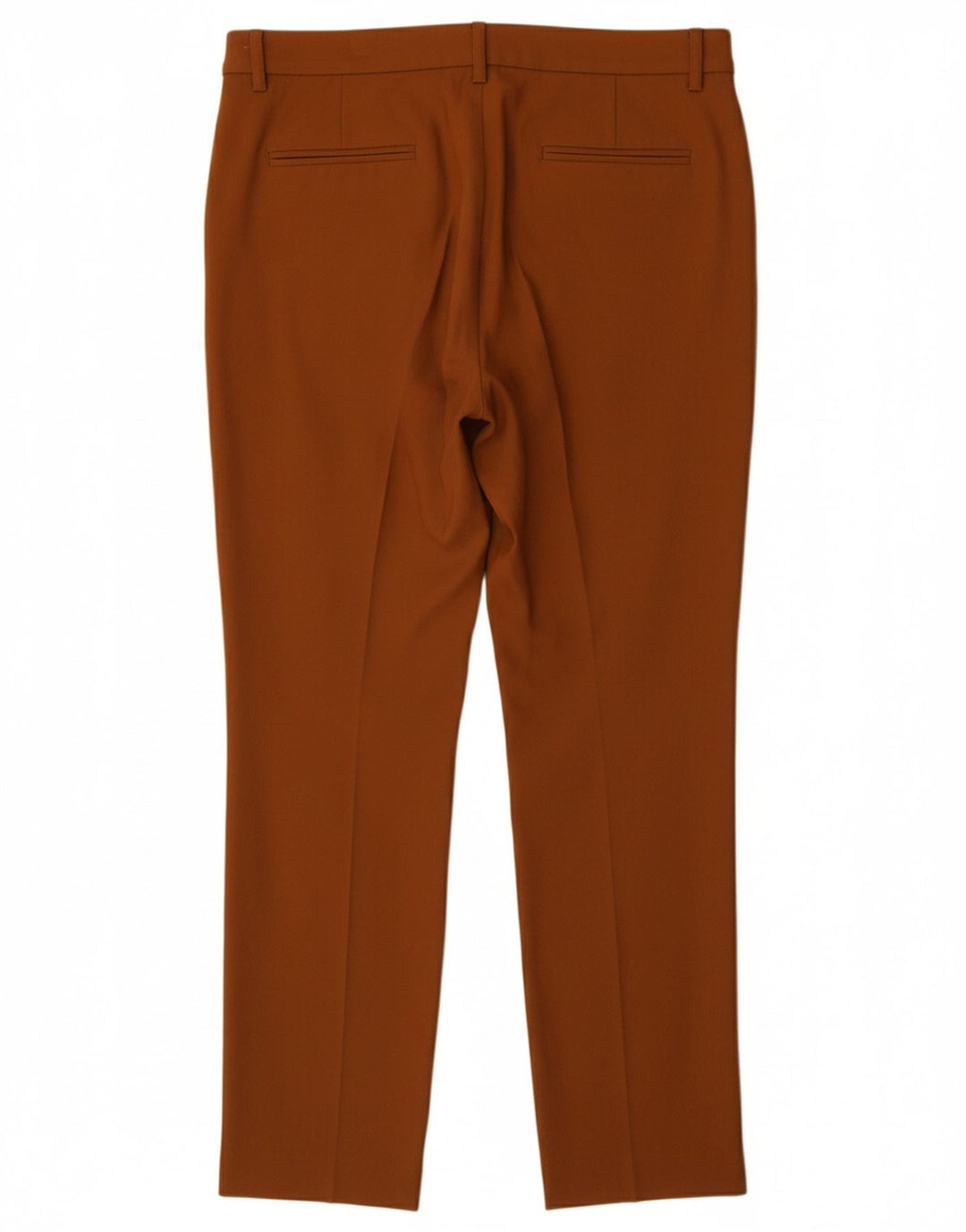 MASSIMO DUTTI Pantalon Chino Slim Femme EU 40 Medium W30 L28 Marron