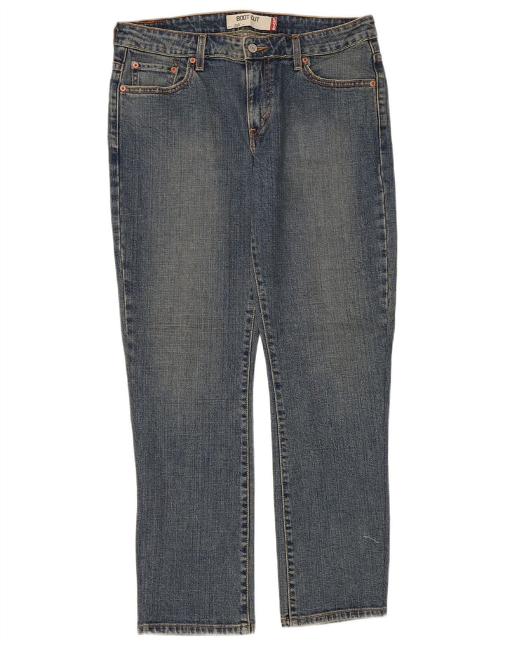Levi's Jean bootcut 515 pour femme US 12 Large W32 L30 Bleu Coton