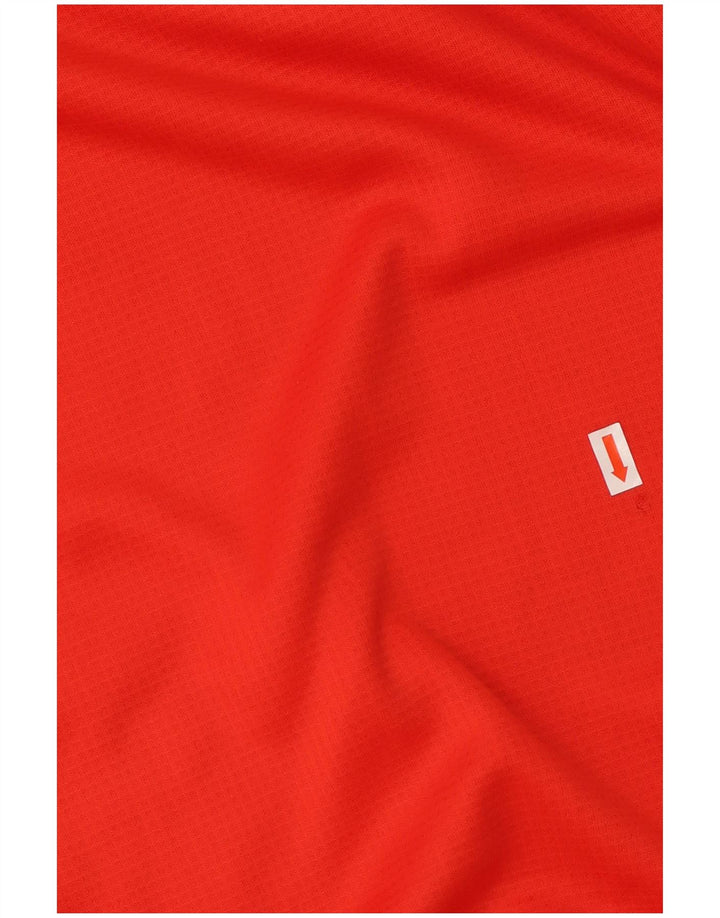 PUMA Sweat-shirt pour homme en polyester color block rouge moyen
