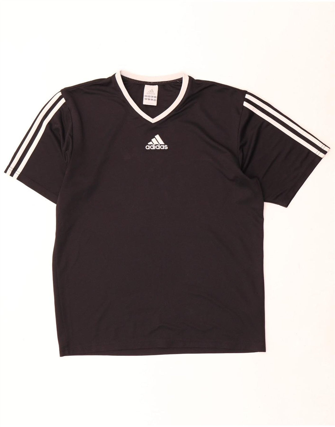 Adidas Hommes Climalite T-Shirt Haut Petit Noir Polyester