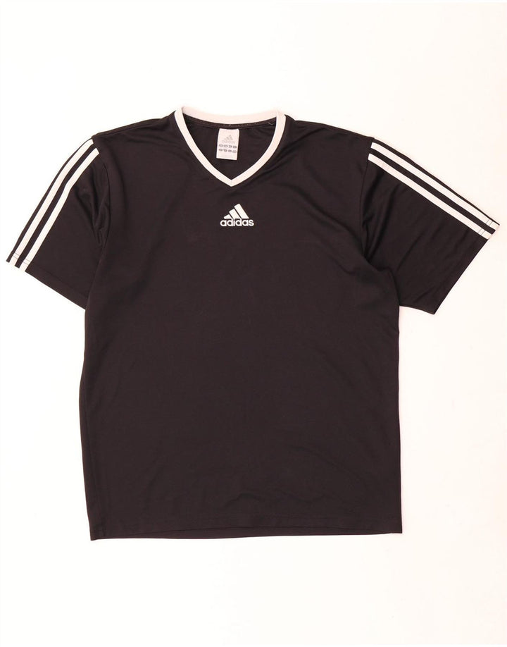 Adidas Hommes Climalite T-Shirt Haut Petit Noir Polyester