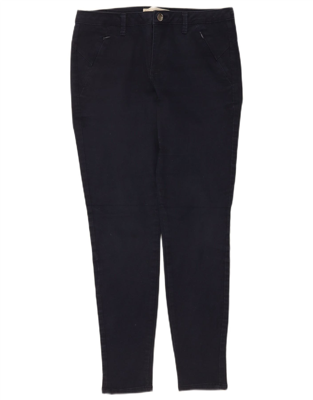 Zara Jean Slim Femme EU 40 Moyen W30 L28 Bleu Marine