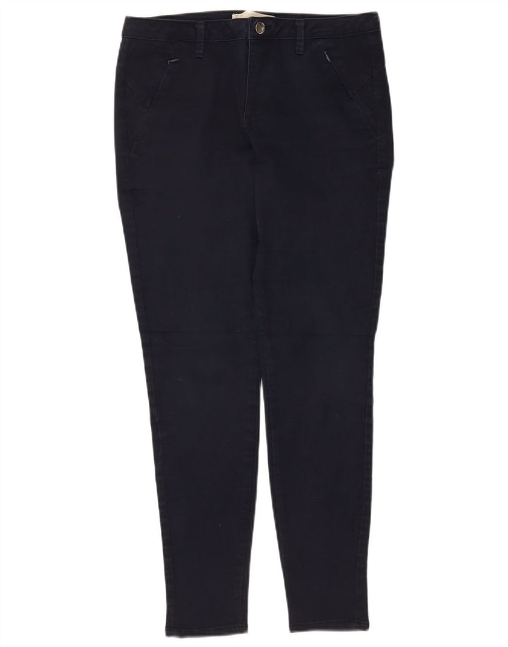 Zara Jean Slim Femme EU 40 Moyen W30 L28 Bleu Marine