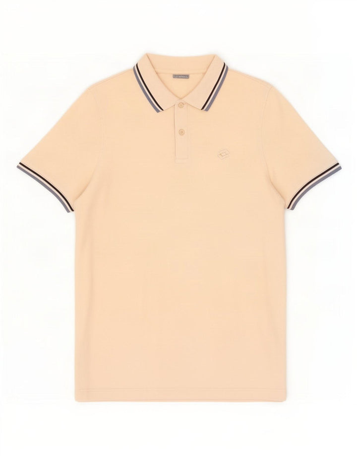 Lotto Polo Homme Beige Moyen