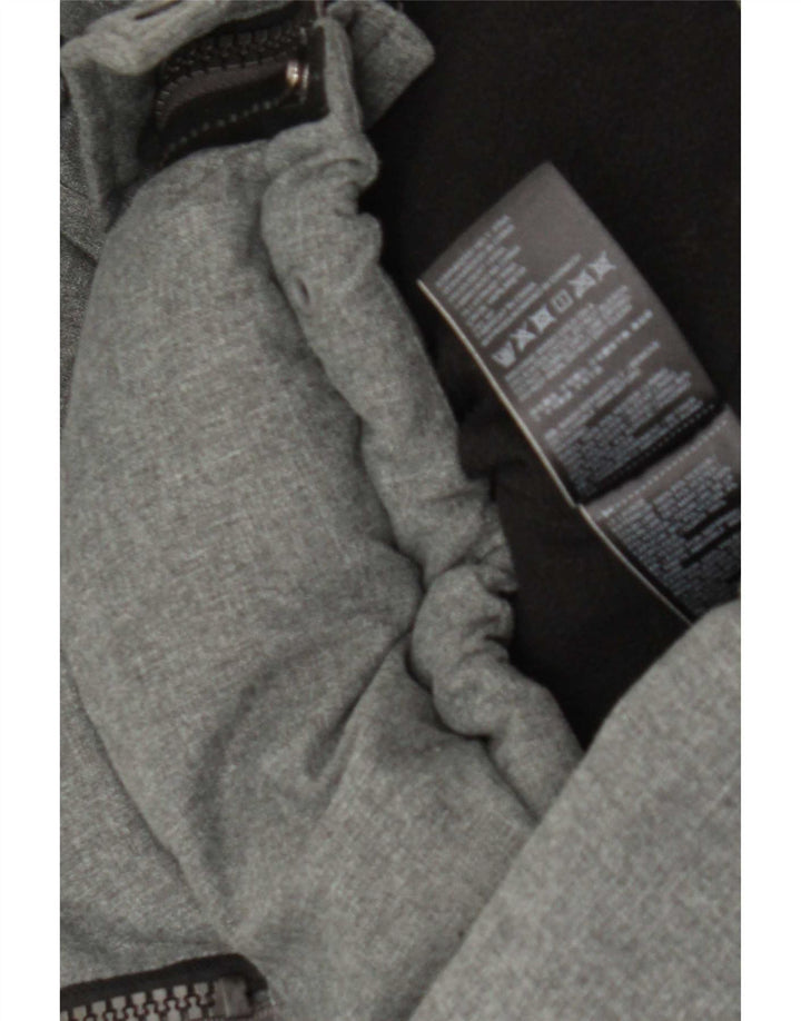 Superdry Veste matelassée à capuche UIK 38 Gris Moyen Polyester