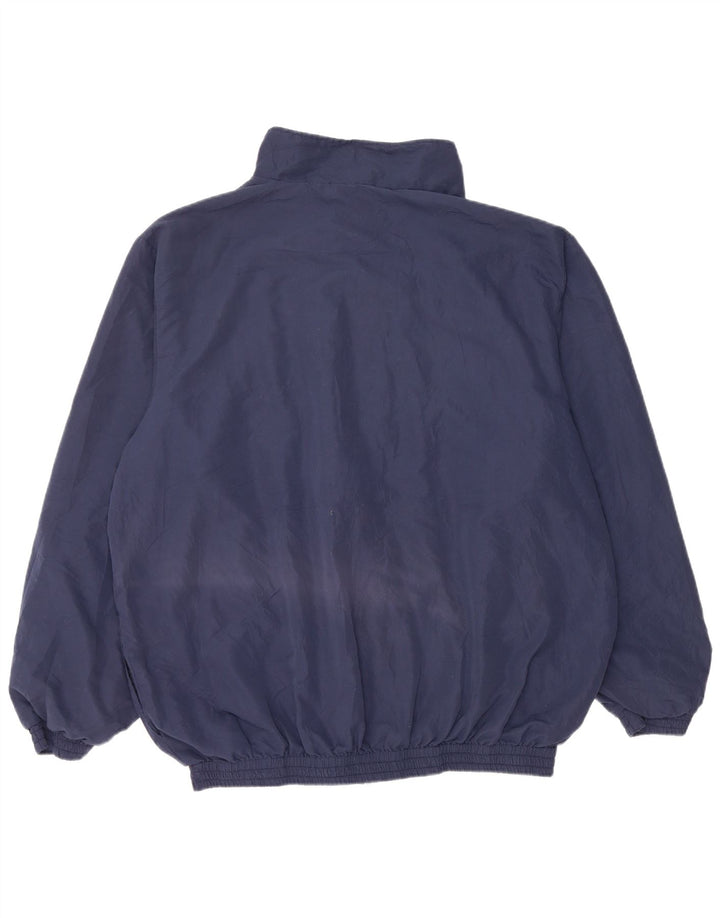 Fila Hommes Survêtement Top Veste 2XL Bleu Marine Rayé Polyester Sports