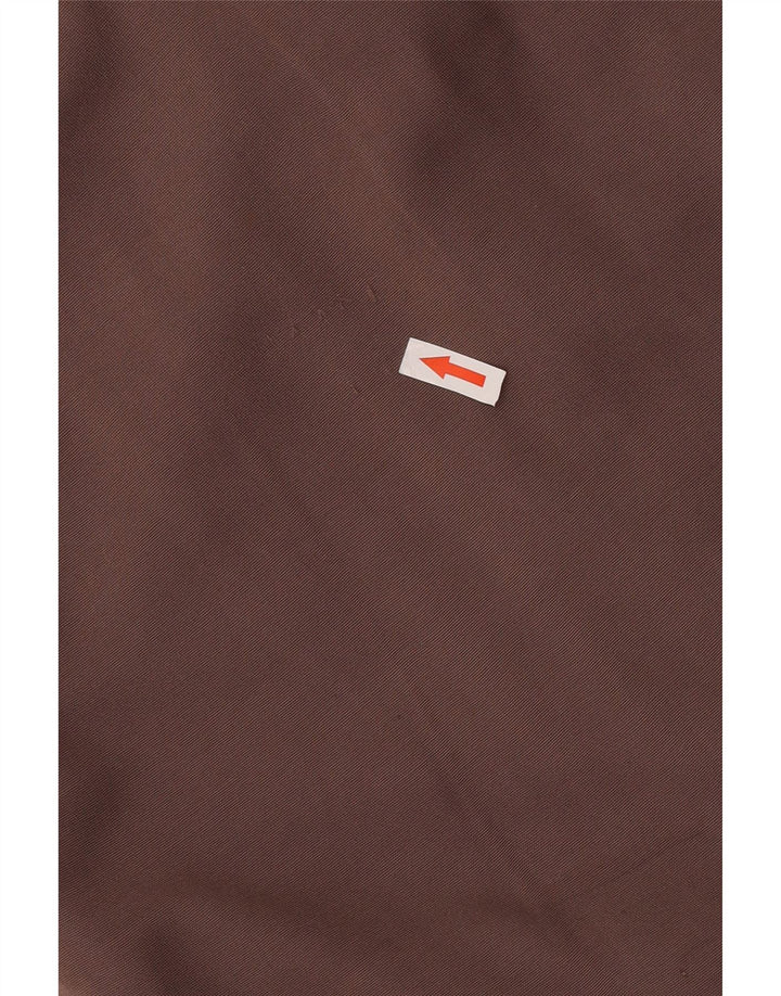 Reiss Robe fourreau pour femme UK 8 Small Marron Viscose