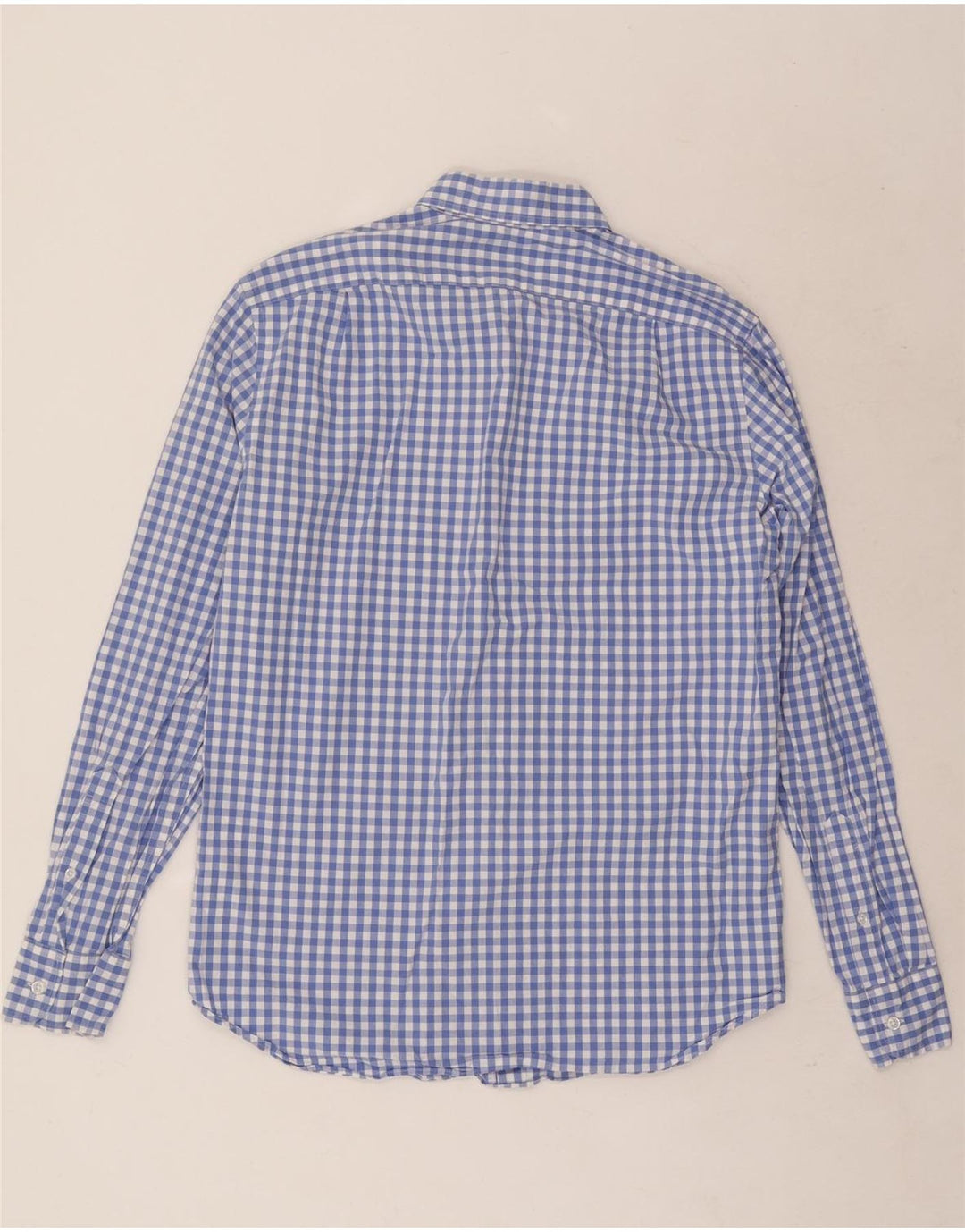 J. Crew Chemise classique pour homme en coton vichy bleu moyen