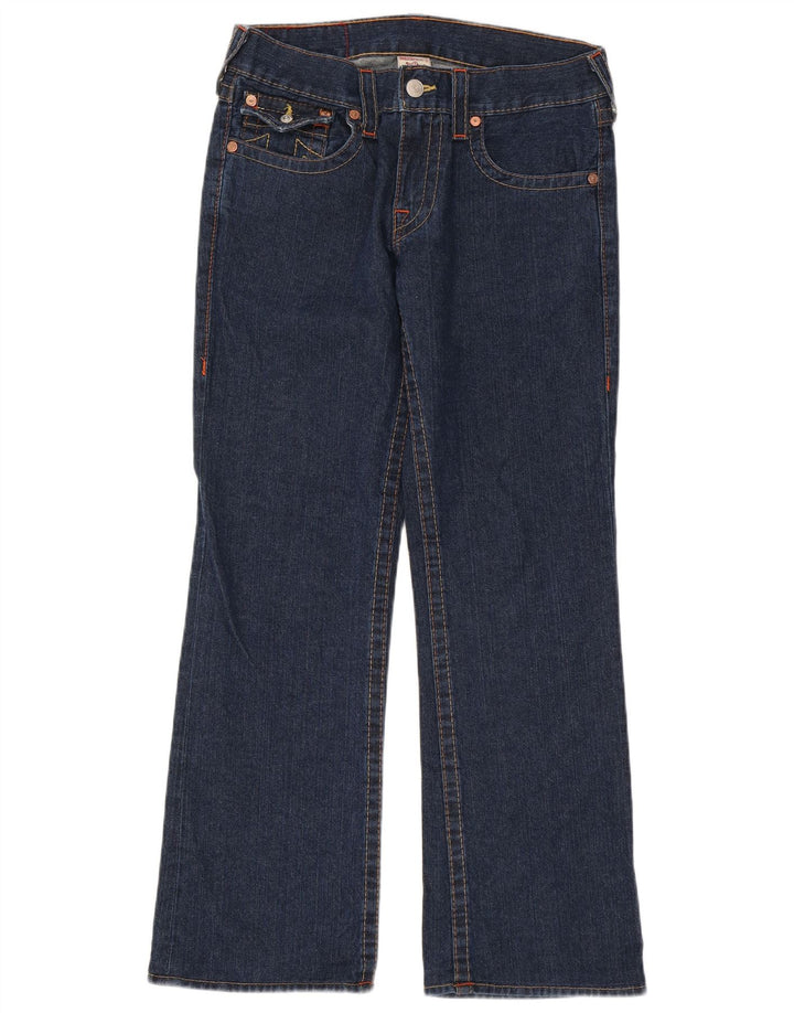 True Religion Jean Bootcut Femme W31 L32 Bleu Coton