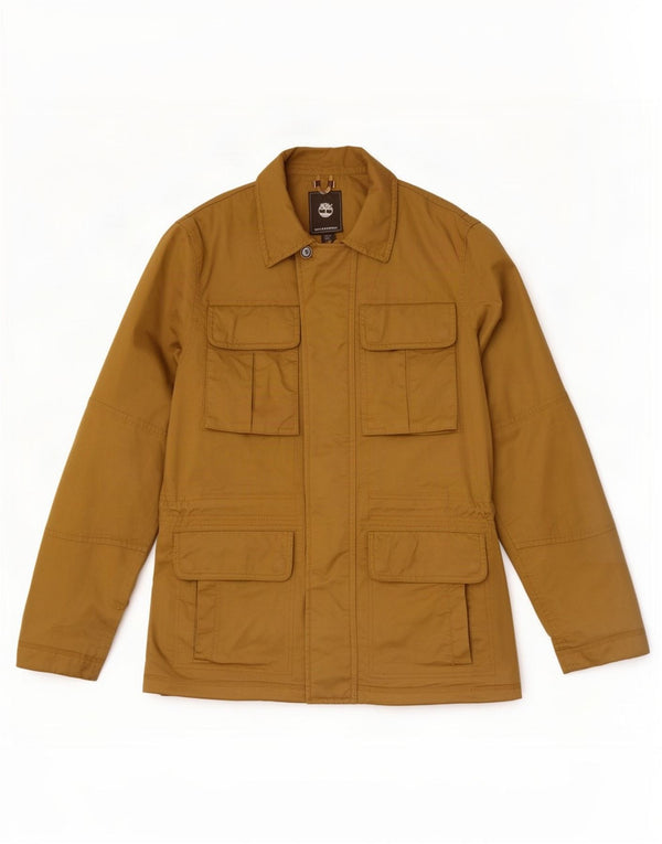Timberland Veste utilitaire pour homme UK 36 Petit coton beige
