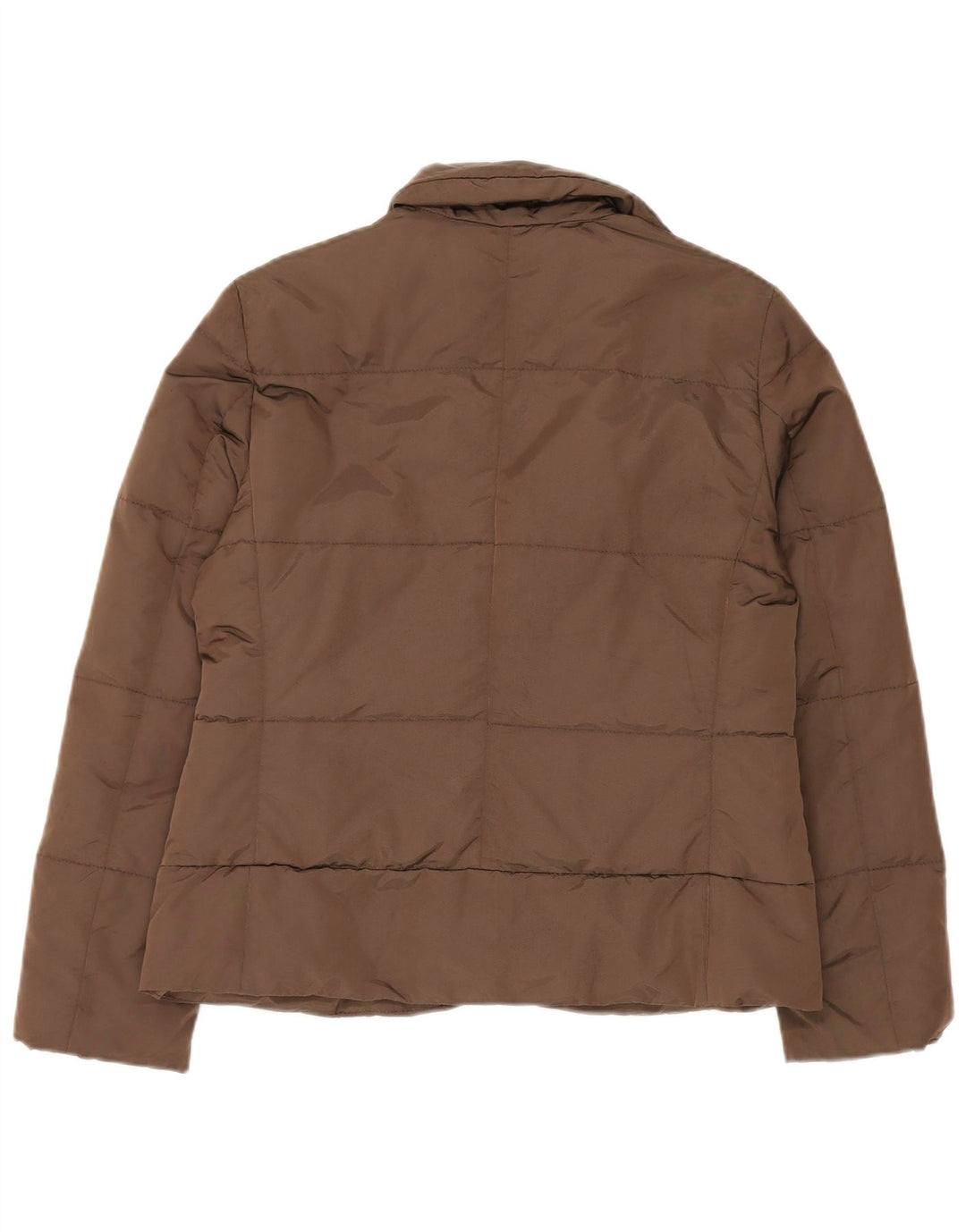 Marella Veste matelassée pour femme UK 14 Large Marron Polyamide