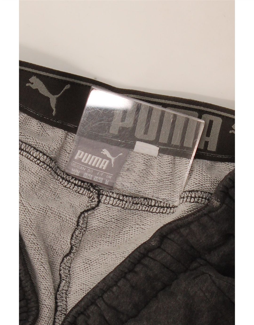 PUMA Pantalon de Survêtement Joggers Homme Gris Moyen