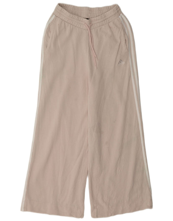 Adidas Pantalon de survêtement large pour femme UK 8/10 Petit Rose Coton