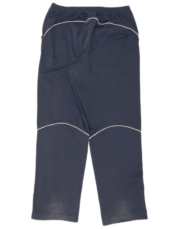Reebok Pantalon De Survêtement Homme Large Bleu Marine Polyester