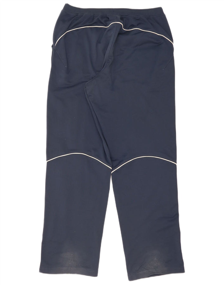 Reebok Pantalon De Survêtement Homme Large Bleu Marine Polyester
