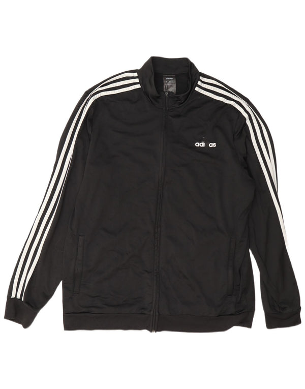 Adidas Veste de survêtement pour homme XL Noir Polyester