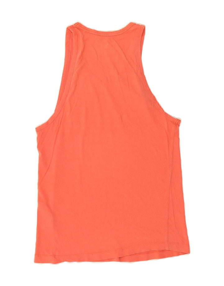 JACK & JONES Mens Vest Top Medium Red Cotton Vintage Jack & Jones and Second-Hand Jack & Jones from Messina Hembry 