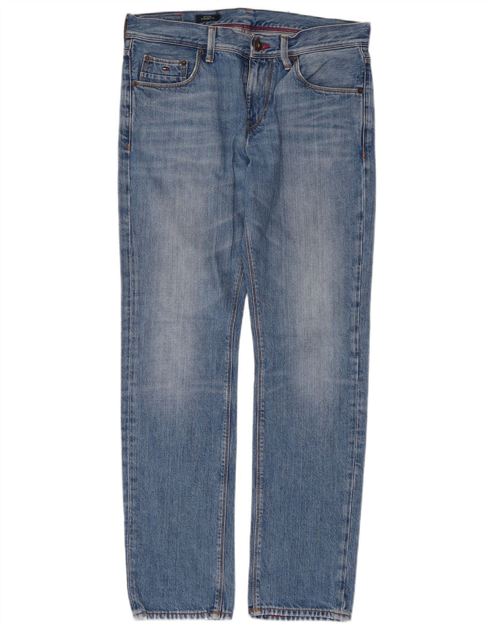 Tommy Hilfiger Jean droit Denton W30 L30 homme bleu coton